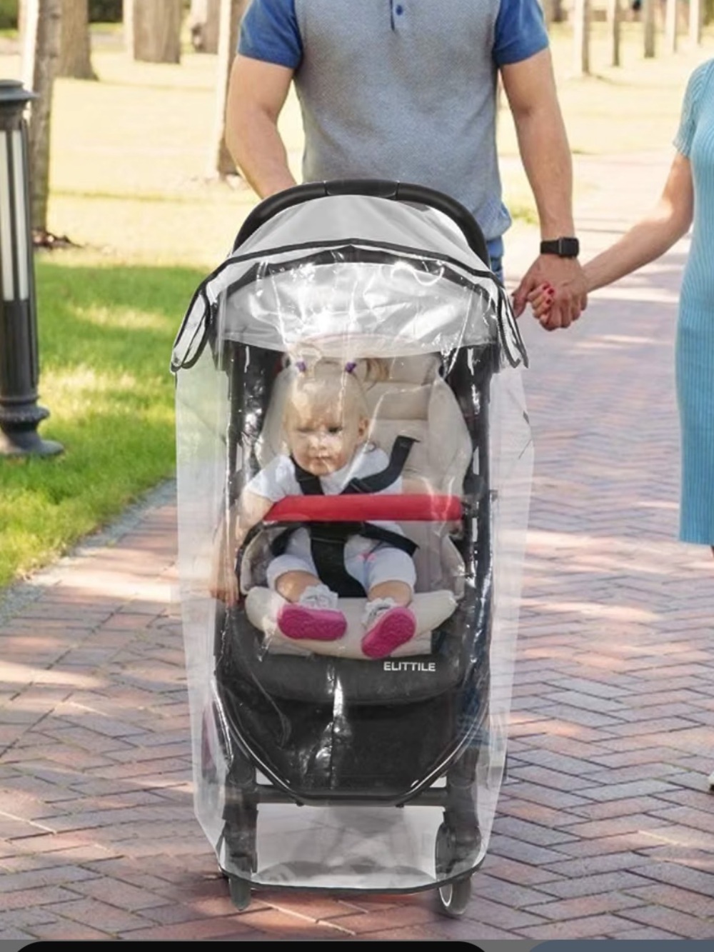 Clear Universal Stroller Rain Cover new